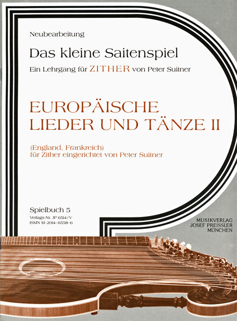 Vorderes Coverbild Europäische Lieder und Tänze II. Spielbuch 5