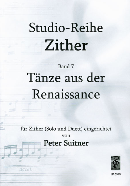 Vorderes Coverbild Studio-Reihe Zither 7
