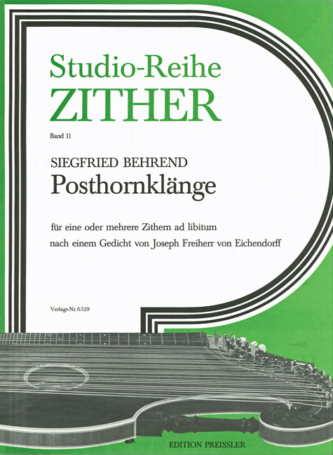 Vorderes Coverbild Studio-Reihe Zither 11