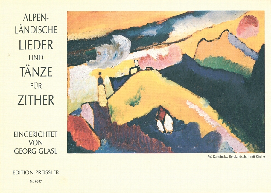 Vorderes Coverbild Alpenländische Lieder und Tänze für Zither