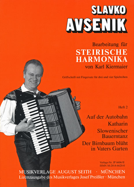 Vorderes Coverbild Beliebte Stücke von Slavko Avsenik 2