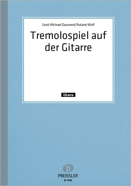 Vorderes Coverbild Tremolospiel auf der Gitarre