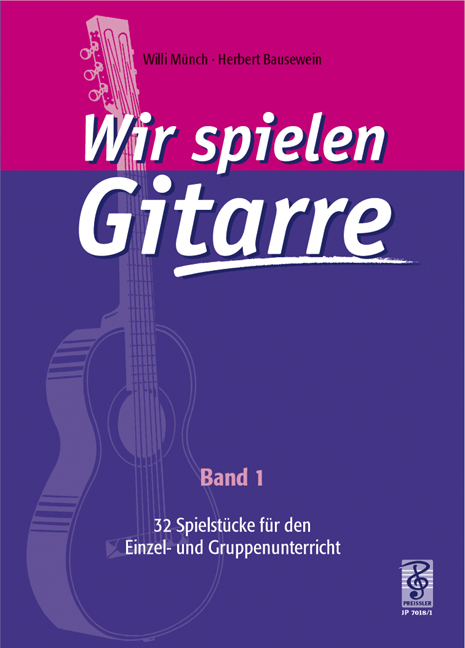 Vorderes Coverbild Wir spielen Gitarre, Band 1