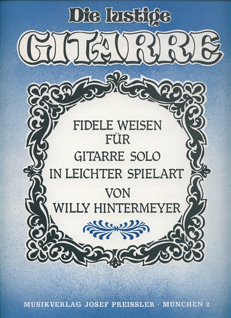 Vorderes Coverbild Die lustige Gitarre
