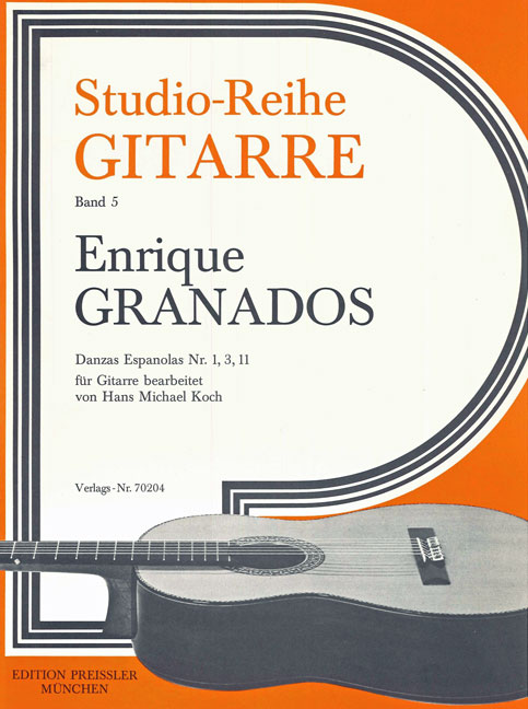 Vorderes Coverbild Danzas Espanolas Nr. 1, 3, 11