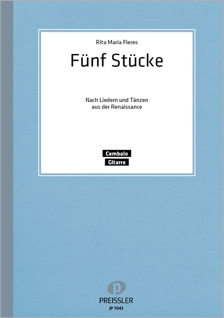 Vorderes Coverbild Fünf Stücke