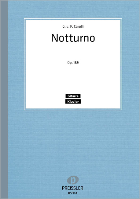Vorderes Coverbild Notturno