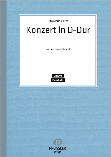 Vorderes Coverbild Konzert in D-Dur F XII/15