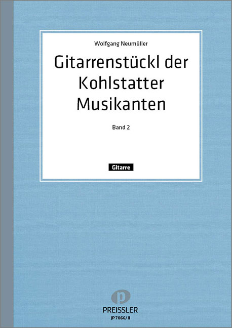 Vorderes Coverbild Gitarrenstückl Der Kohlstatter Musikanten 2