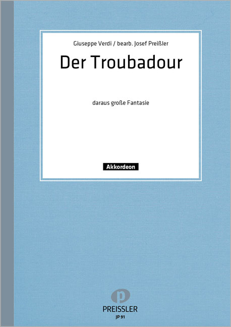Vorderes Coverbild Der Troubadour