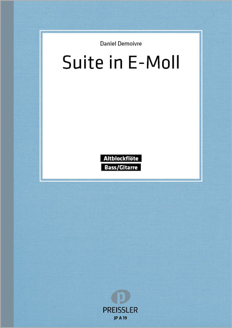 Vorderes Coverbild Suite in E-Moll