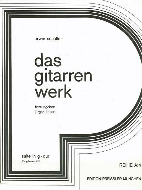 Vorderes Coverbild Suite In G-Dur