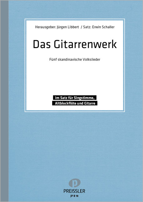 Vorderes Coverbild Fünf skandinavische Volkslieder