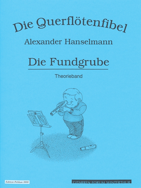 Vorderes Coverbild Querflötenfibel - Theorieband