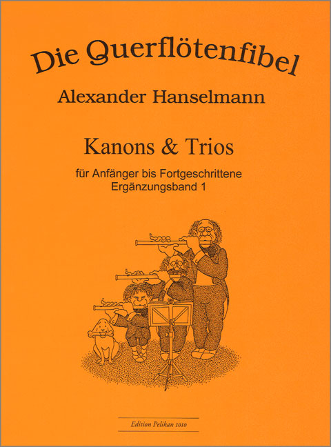 Vorderes Coverbild Querflötenfibel: Kanons & Trios