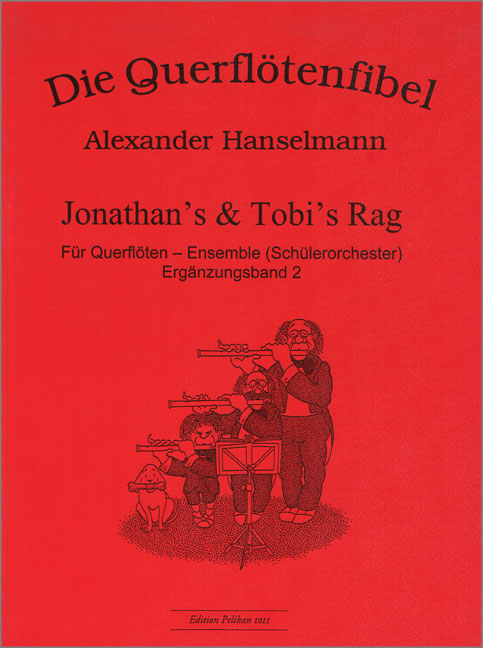 Vorderes Coverbild Querflötenfibel: Jonathan's & Tobi's Rag