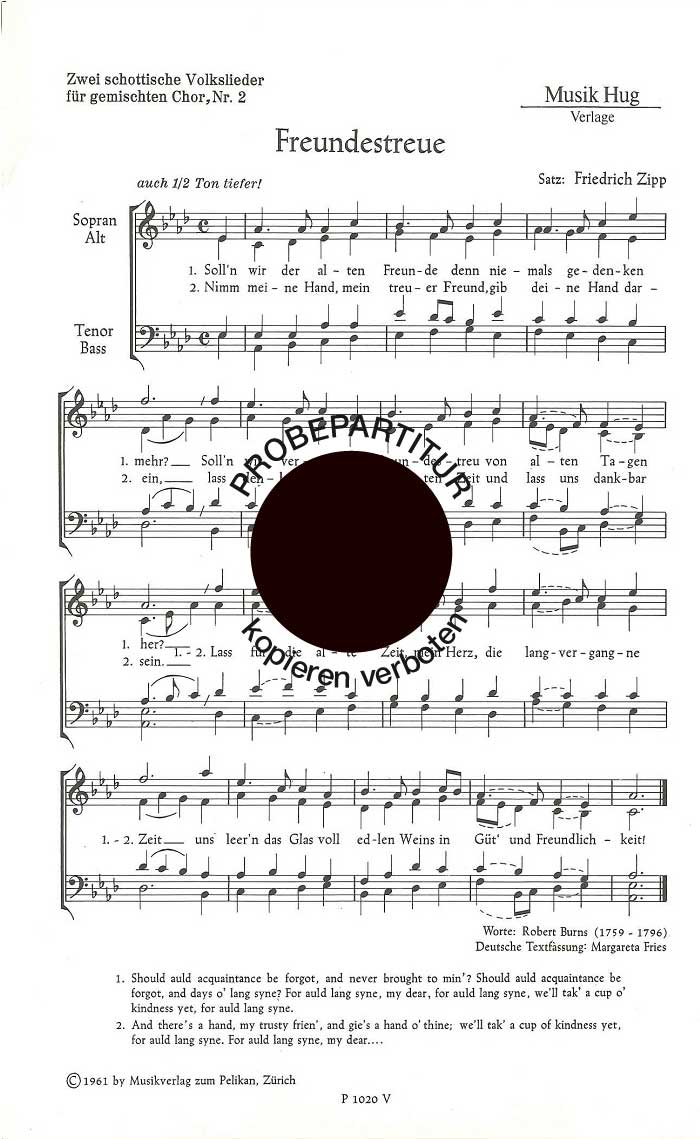 Vorderes Coverbild Freundestreue/wohin ging