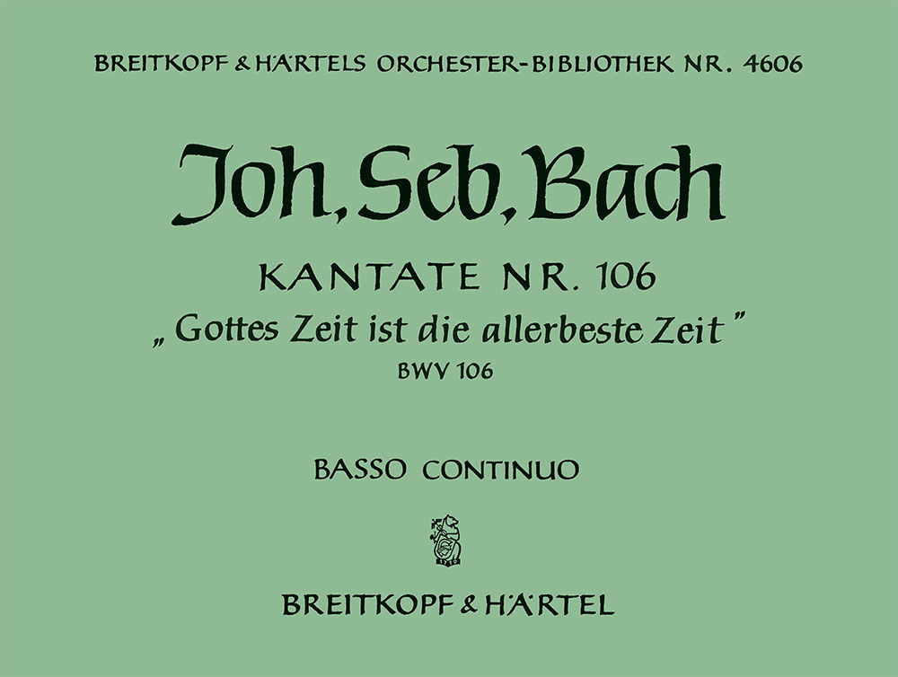 Vorderes Coverbild Antiche Danze ed Arie BWV 106
