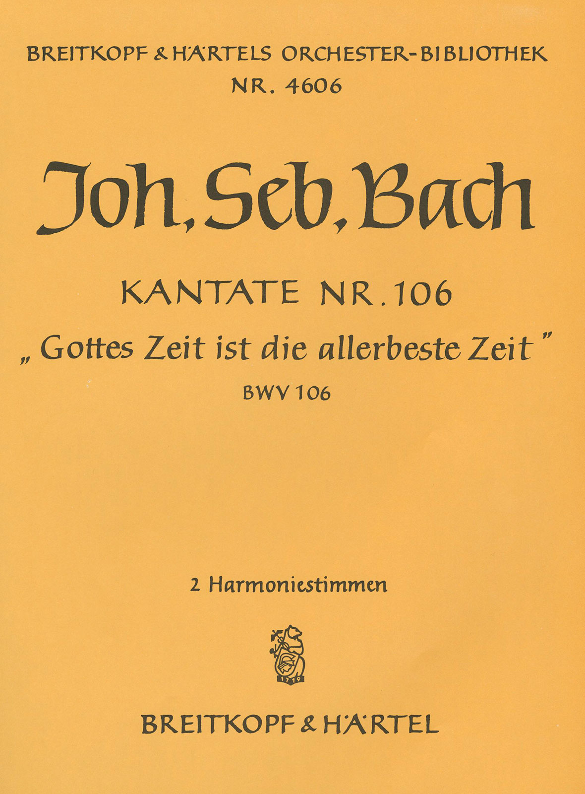 Vorderes Coverbild Antiche Danze ed Arie BWV 106