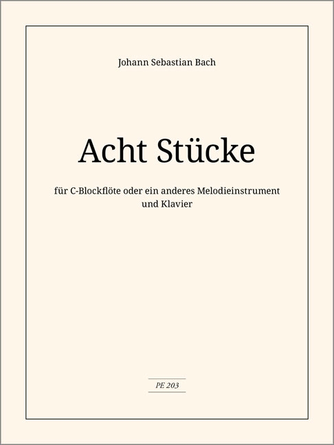 Vorderes Coverbild 8 Stücke