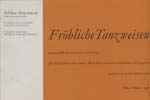Vorderes Coverbild Fröhliche Tanzweisen