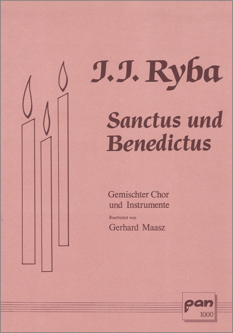 Vorderes Coverbild Sanctus und Benedictus