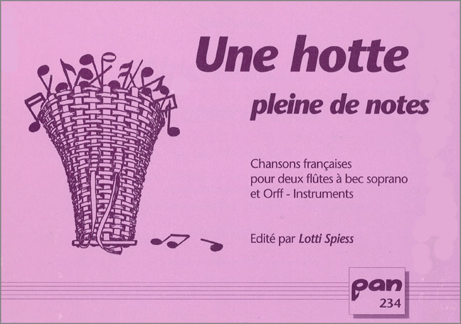 Vorderes Coverbild Une Hotte pleine de notes