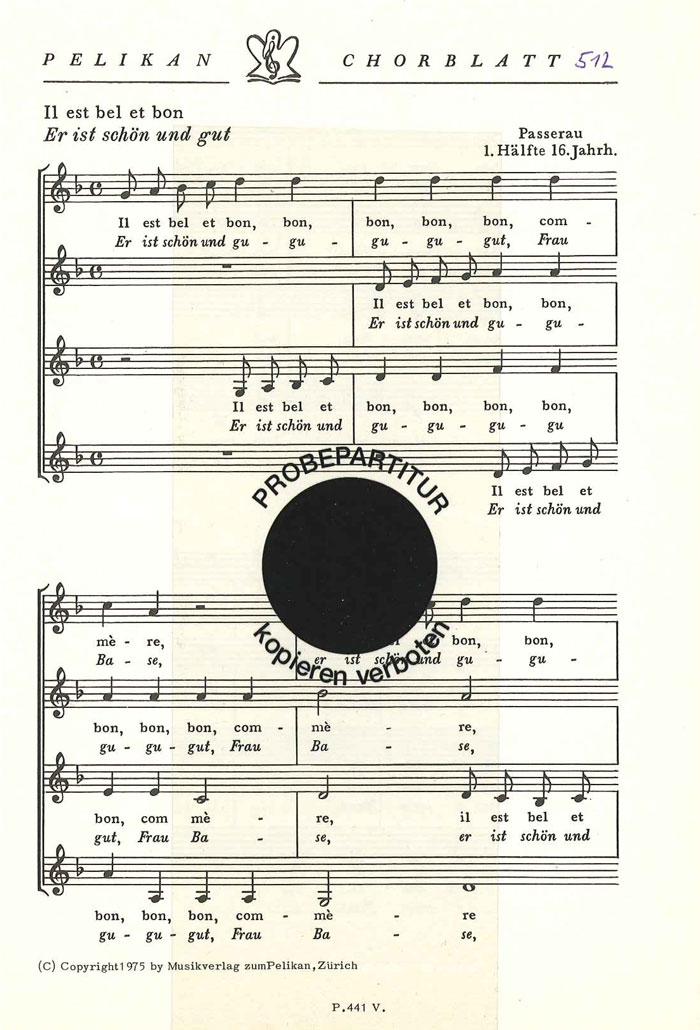 Vorderes Coverbild Il est bel et bon