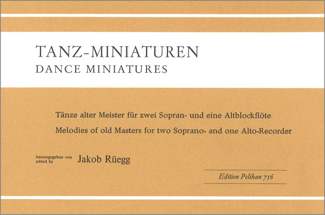 Vorderes Coverbild Tanzminiaturen