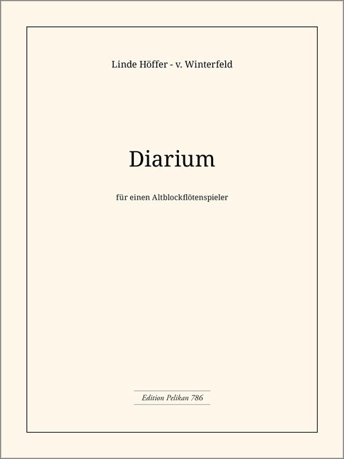 Anderes Coverbild Diarium