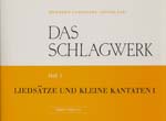 Vorderes Coverbild Liedsätze und kleine