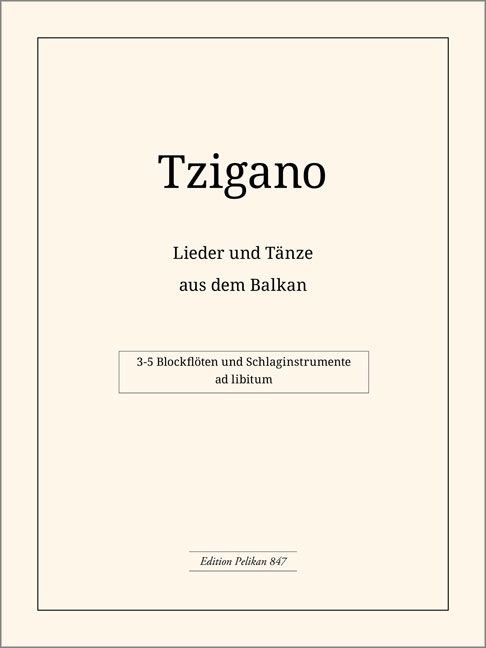 Vorderes Coverbild Tzigano