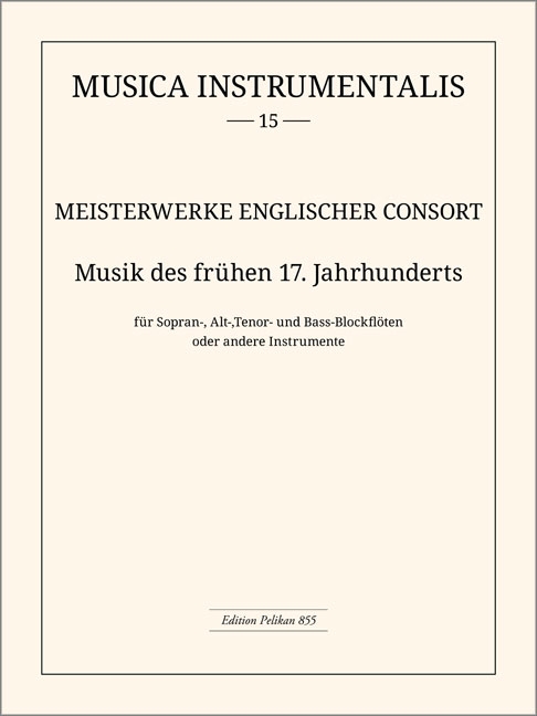 Vorderes Coverbild Meisterwerke Engl.Consort