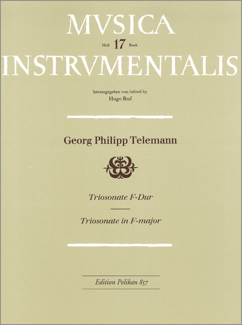 Vorderes Coverbild Triosonate F-Dur TWV 42:F15