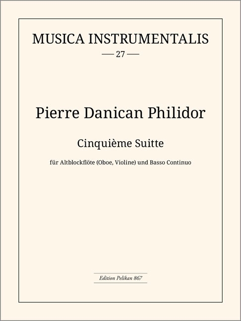 Vorderes Coverbild Cinquieme Suite