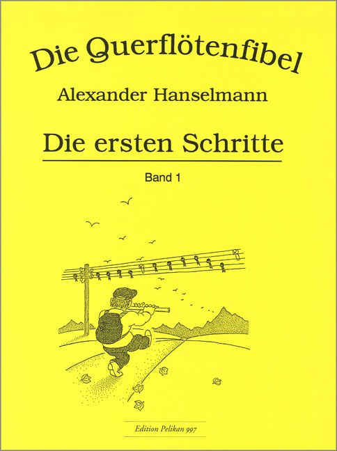 Vorderes Coverbild Querflötenfibel Band 1 - Die ersten Schritte