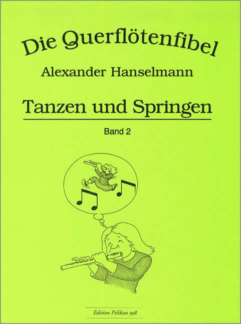 Vorderes Coverbild Querflötenfibel Band 2 - Tanzen und Springen