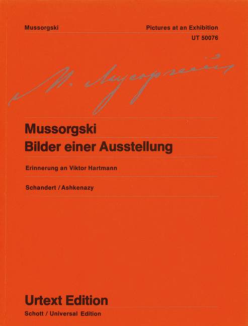 Vorderes Coverbild Bilder einer Ausstellung (1874)