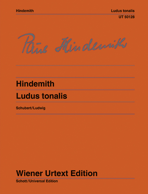 Vorderes Coverbild Ludus tonalis (1942)