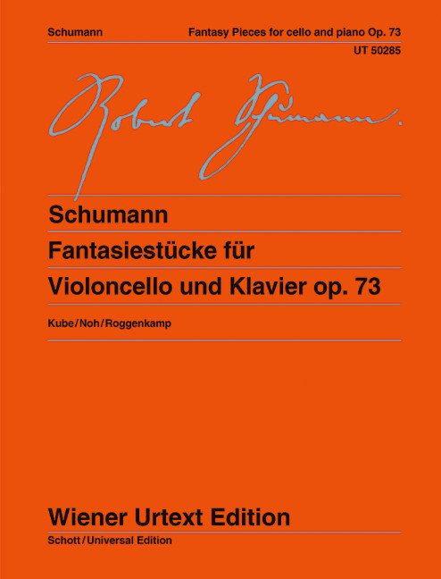 Vorderes Coverbild Fantasiestücke für Violoncello und Klavier op. 73