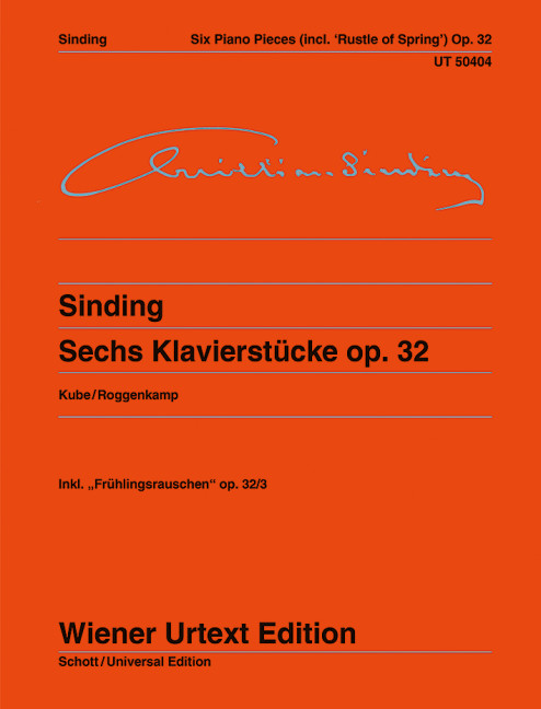 Vorderes Coverbild Sechs Klavierstücke op. 32