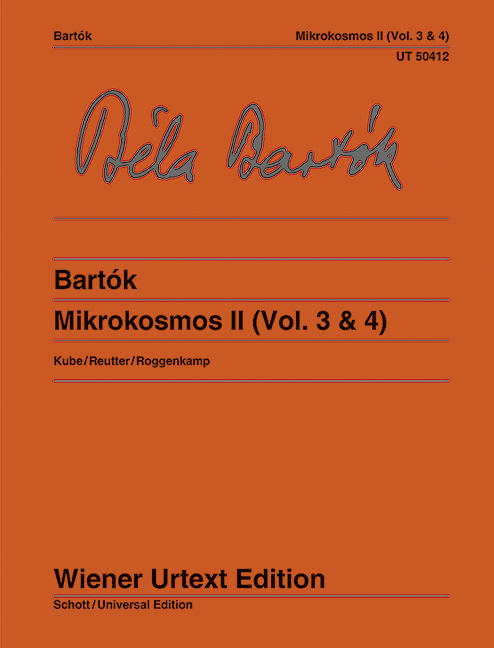 Vorderes Coverbild Mikrokosmos Band 3 und 4