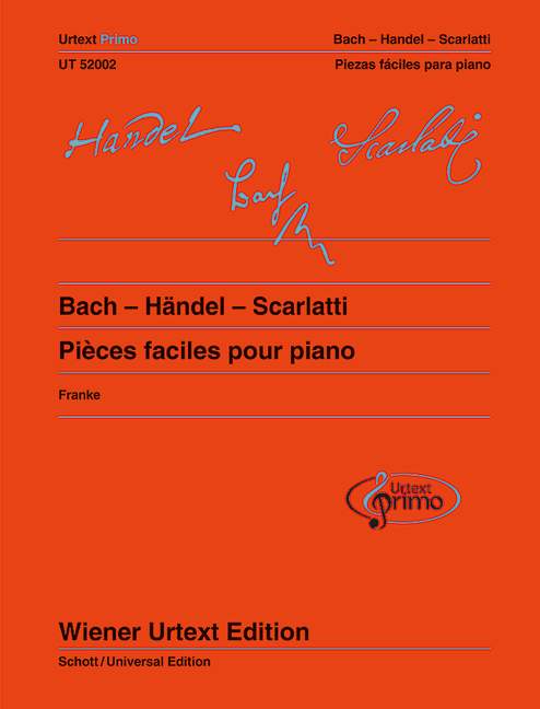 Vorderes Coverbild Bach - Händel - Scarlatti