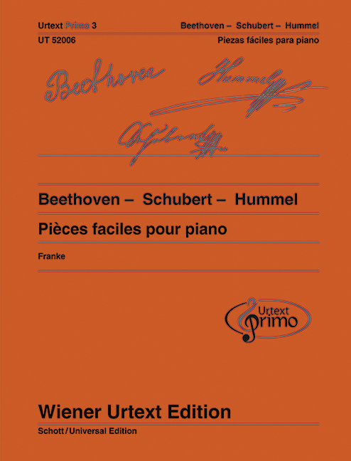 Vorderes Coverbild Beethoven - Schubert - Hummel