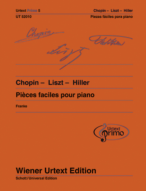 Vorderes Coverbild Chopin - Liszt - Hiller