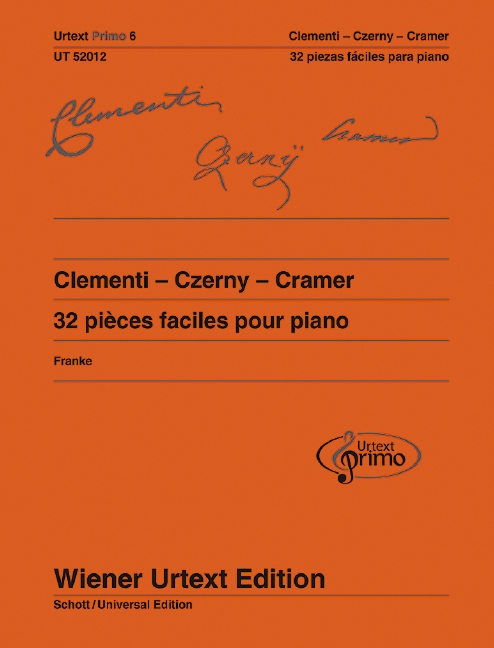 Vorderes Coverbild Clementi - Czerny - Cramer