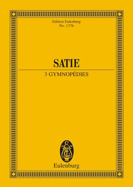 Vorderes Coverbild 3 Gymnopédies