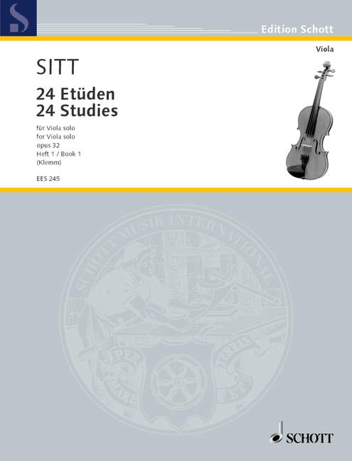 Vorderes Coverbild 24 Etüden aus op. 32