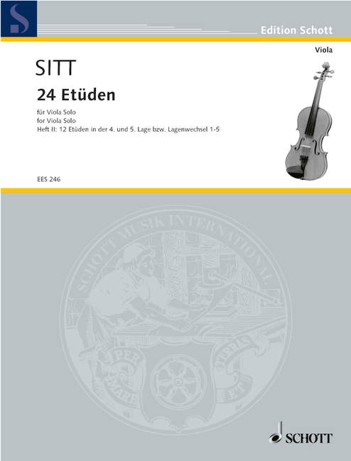 Vorderes Coverbild 24 Etüden aus op. 32