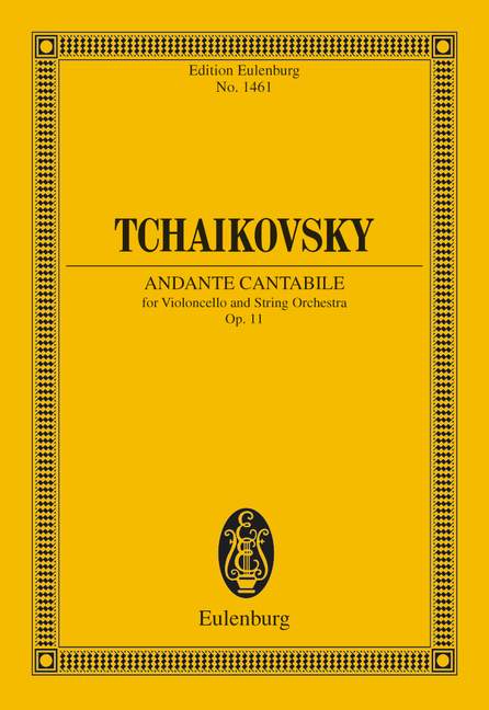 Vorderes Coverbild Andante cantabile H-Dur op. 11 CW 348